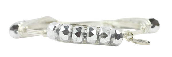 Midnight Sparkle Bangle Bracelet