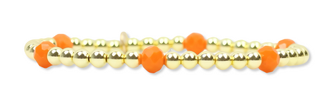 Lexi Stretch Bracelet - Tennessee Orange