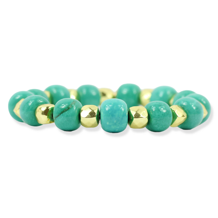 Shelby Stretch Bracelet - Turquoise
