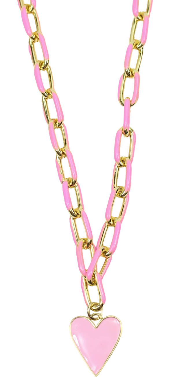 The Scottie Necklace - Pink
