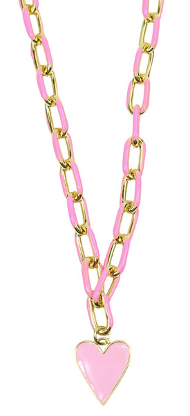 The Katey Necklace - Pink