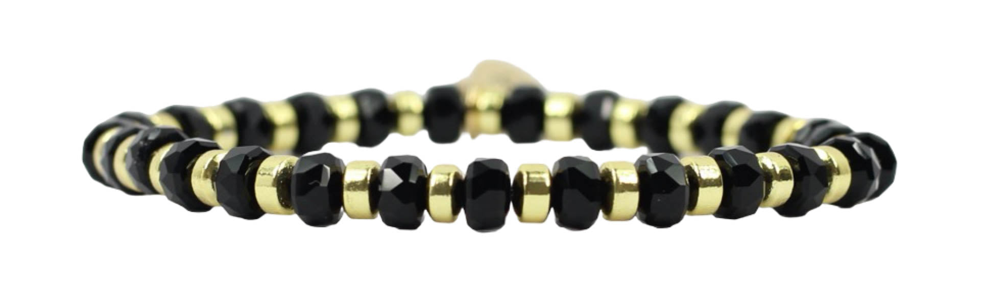 Gigi Stretch Bracelet - Black