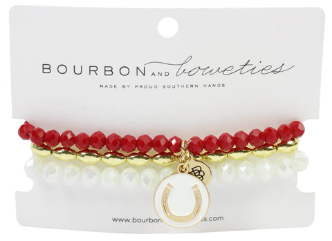 Derby Stretchy Stack - Red