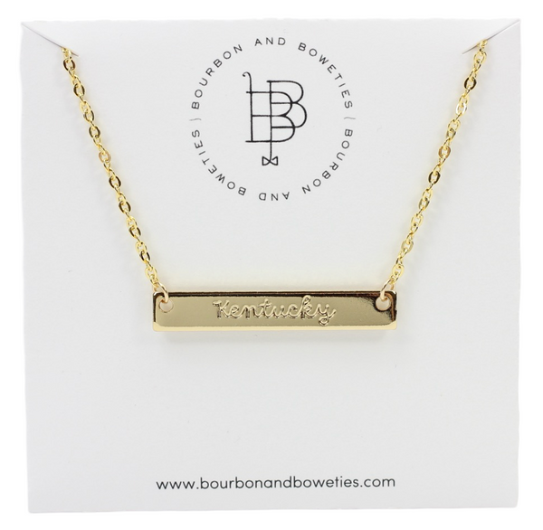 The Kentucky Bar Necklace