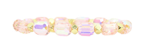 Annie Stacker Bracelet - Pink Sparkle