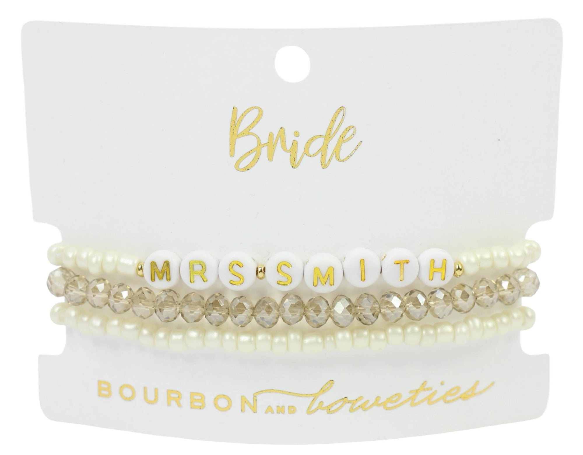 Custom Bride Stretch Stack