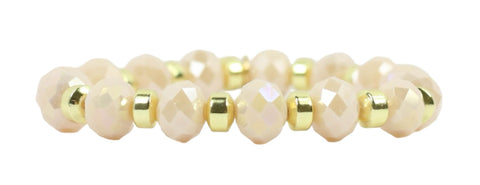 Shelby Stretch Bracelet - Vanilla