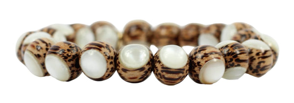 Shelby Stretch Bracelet - Coconut