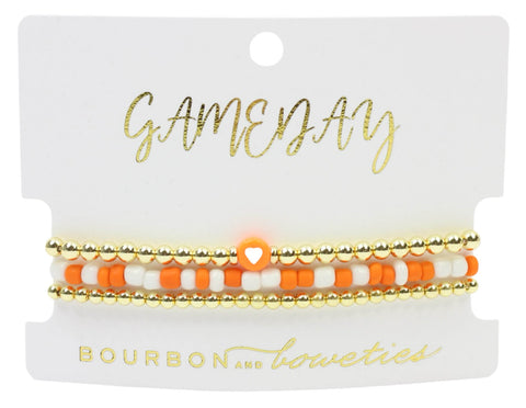 Gameday Stretchy Stack - I <3 Football