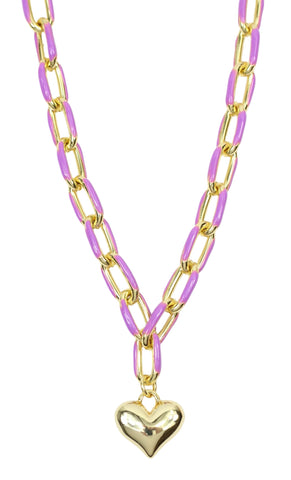 The Scottie Necklace - Light Purple