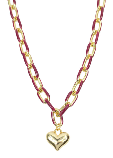 The Scottie Necklace - Garnet