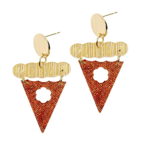 Pumpkin Pie Earring
