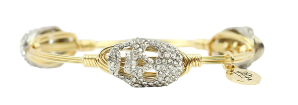 The Glam Skull Bangle Bracelet