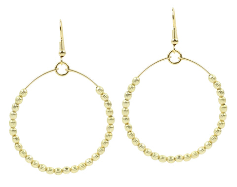The Chloe Earring - Matte Gold