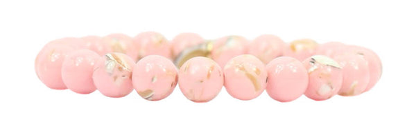 Stacker Stretch Bracelet - Pink Shell