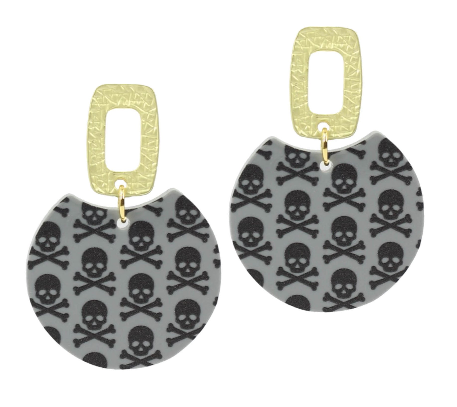 The Leighton Earring - Skull