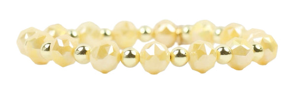 Annie Stretch Bracelet - Spring Yellow