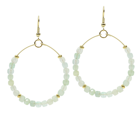 The Chloe Earring - Seafoam