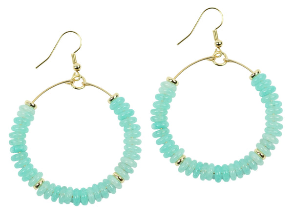 The Chloe Earring - Aqua