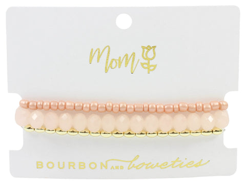 The Mom Stretchy Stack - Rose