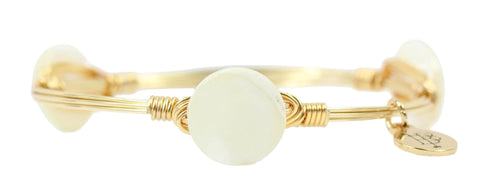 Mother of Pearl Bangle Bracelet