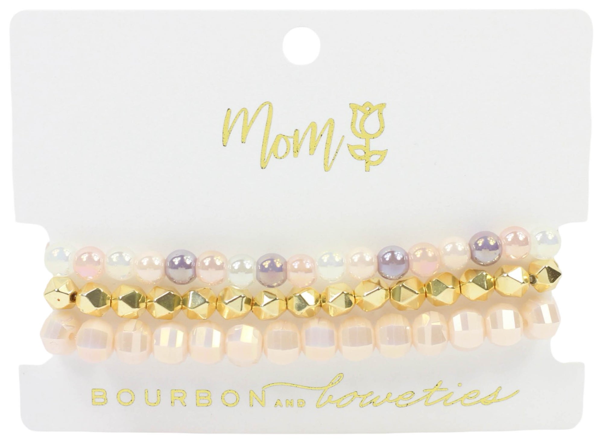 The Mom Stretchy Stack - Blush