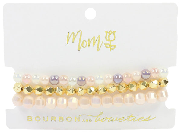 The Mom Stretchy Stack - Blush