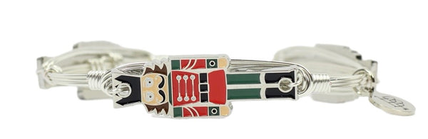 The Nutcracker Bangle Bracelet - Red & Green