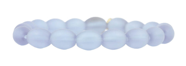 Stacker Stretch Bracelet - Periwinkle Seaglass