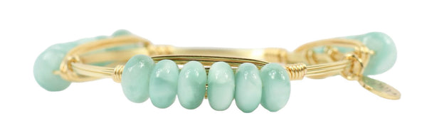 The Seafoam Millie Bangle Bracelet