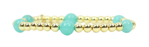 Lexi Stacker Bracelet - Aqua