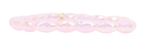 Stacker Stretch Bracelet - Pale Pink Sparkle