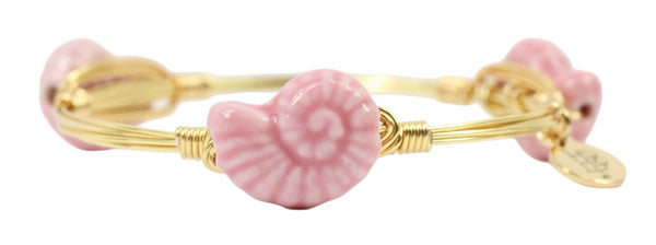 Nautilus Bangle Bracelet - Pink