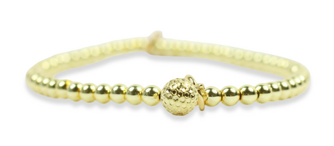 Stacker Stretch Bracelet - Golf Ball