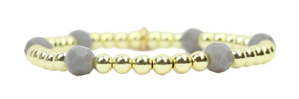 Lexi Stacker Bracelet - Grey