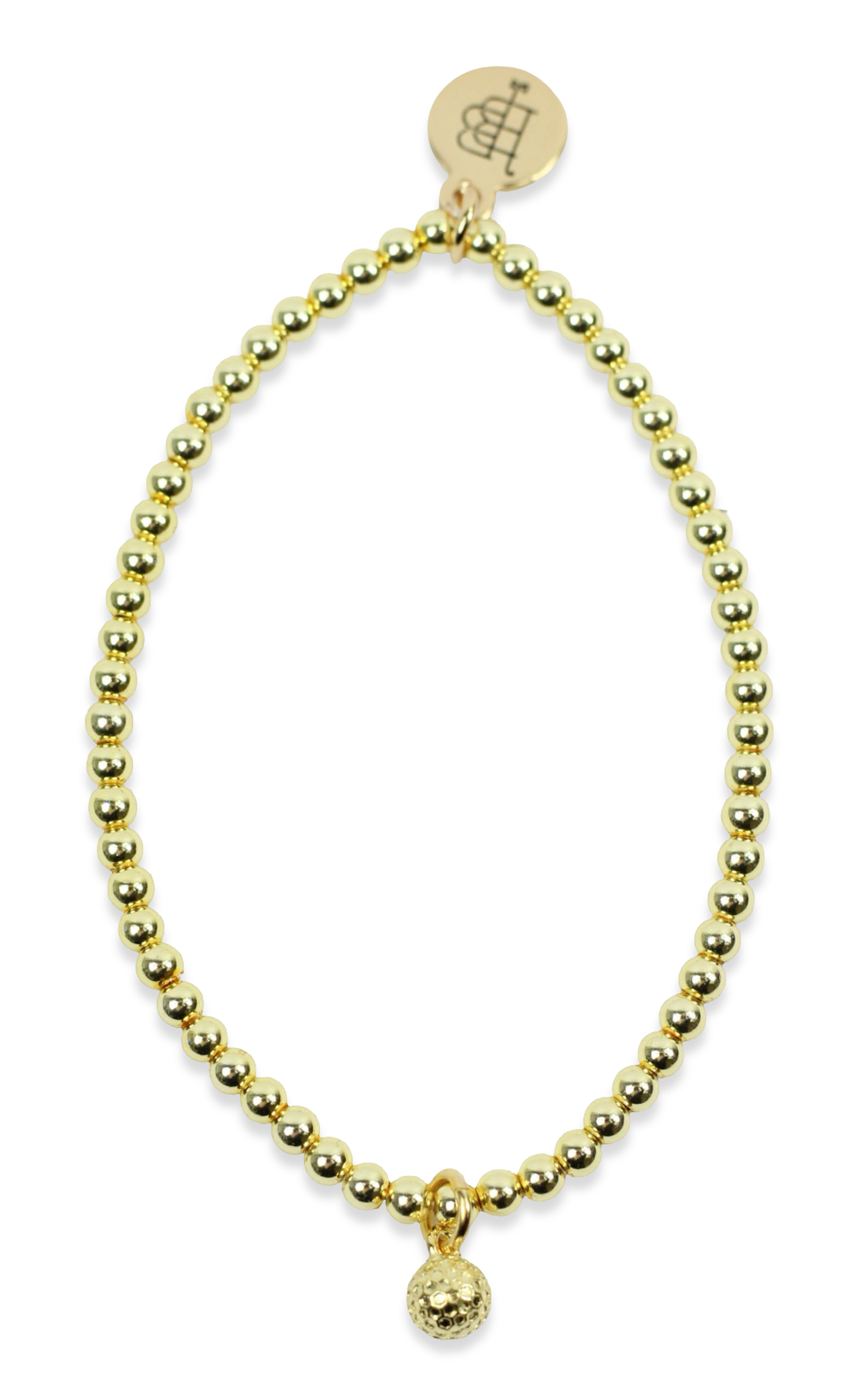 Stacker Stretch Bracelet - Golf Ball