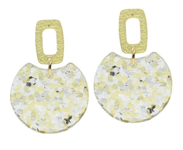 The Leighton Earring - Holiday Confetti