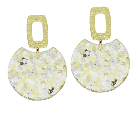 The Leighton Earring - Holiday Confetti