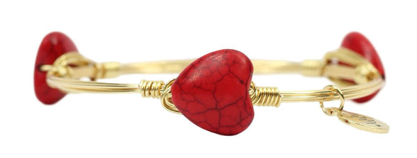 The Lover Bangle Bracelet - Red