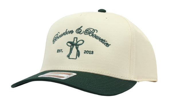 Bourbon and Boweties Hat - Green
