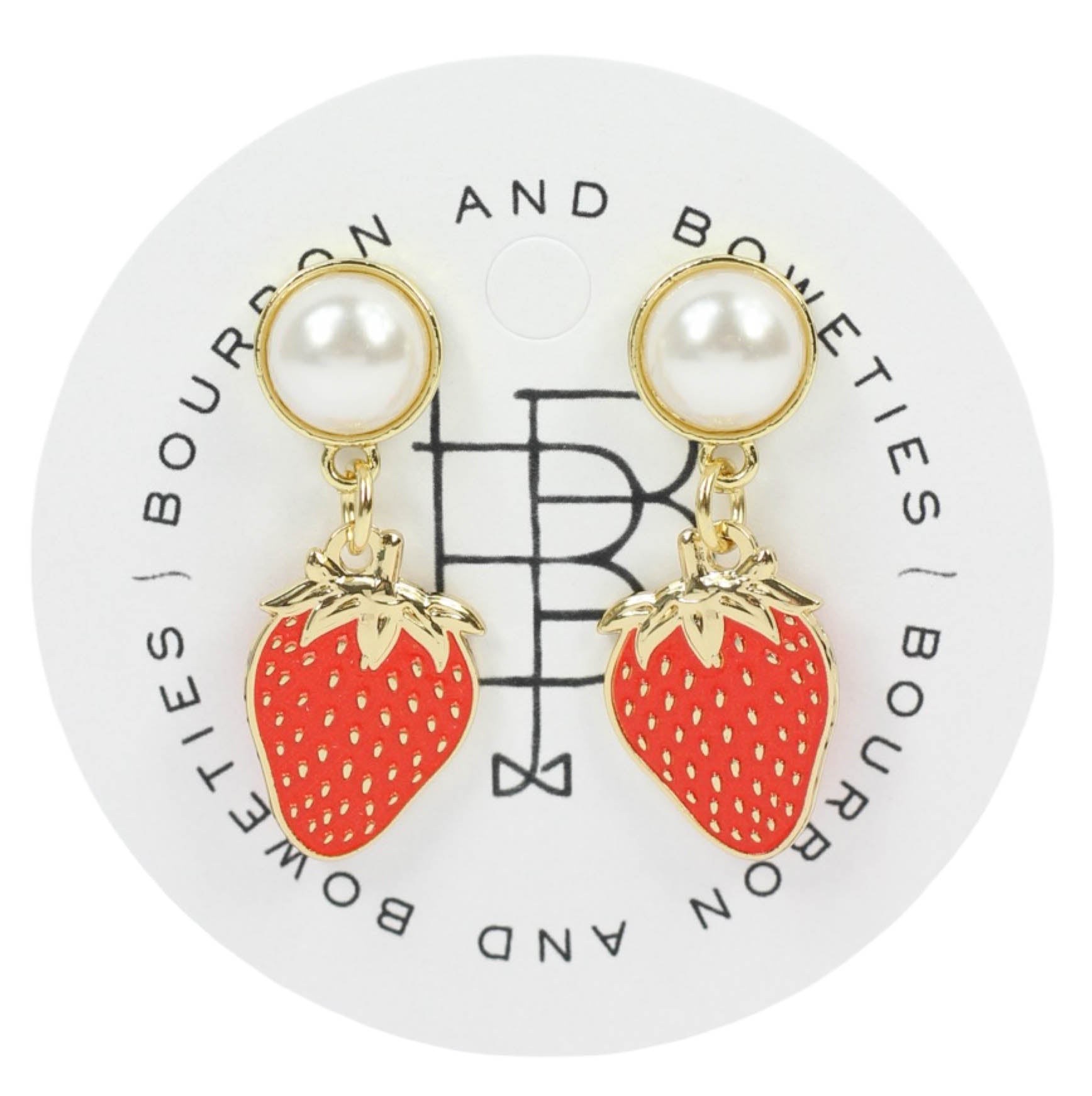 Sun-Kissed Strawberry Earring