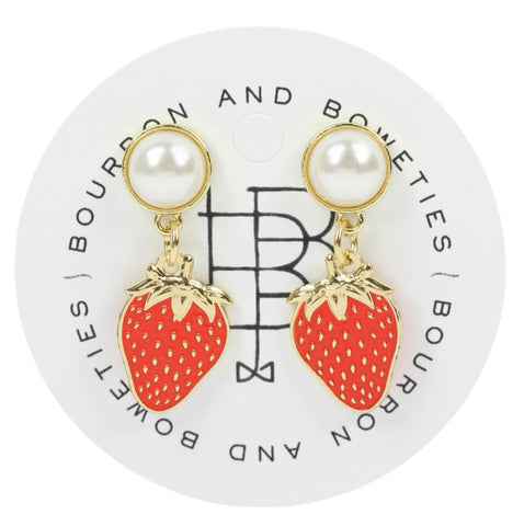 Sun-Kissed Strawberry Earring