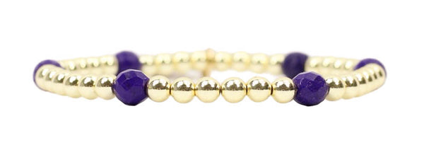 Lexi Stacker Bracelet - Purple