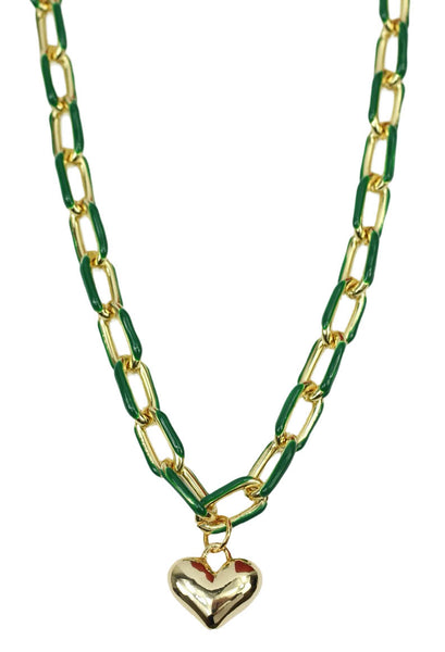 The Scottie Necklace - Green