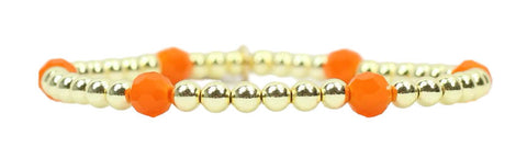 Lexi Stacker Bracelet - Orange