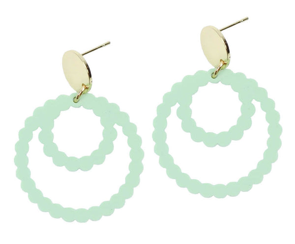 The Bermuda Earring - Seafoam
