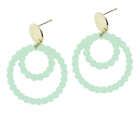 The Bermuda Earring - Seafoam