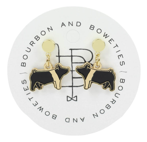 Show Swine Earring