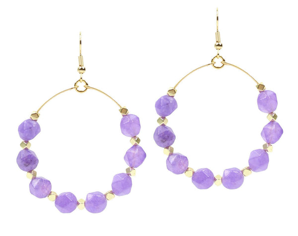 The Chloe Earring - Lilac