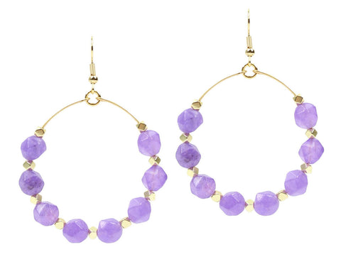 The Chloe Earring - Lilac